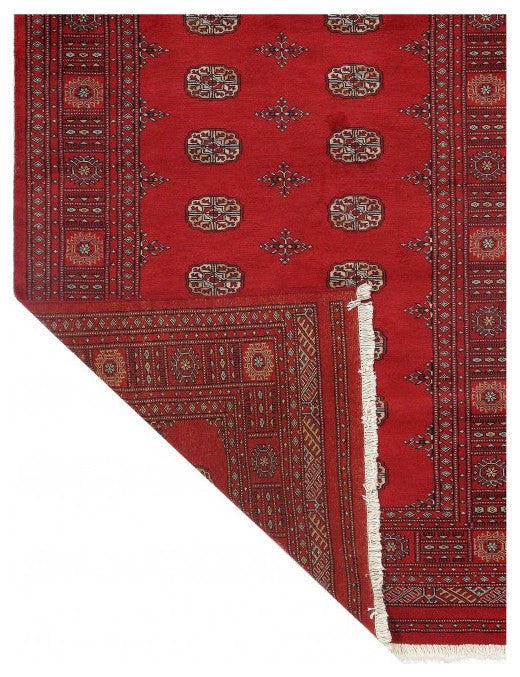 Fine Pak Bokhara Hand-Knotted Rug 4'6"x6'9"