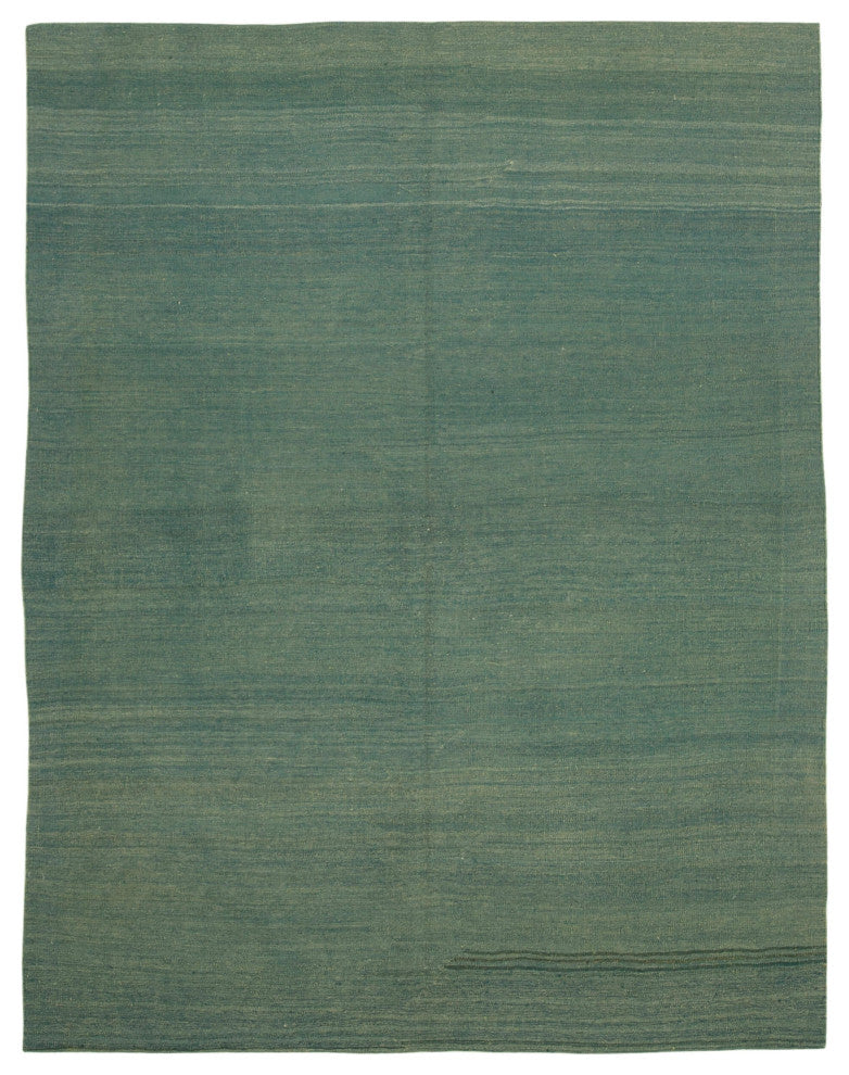 Rug N Carpet - Handmade Oriental 7' 3'' x 9' 7'' Decorative Wool Kilim Rug
