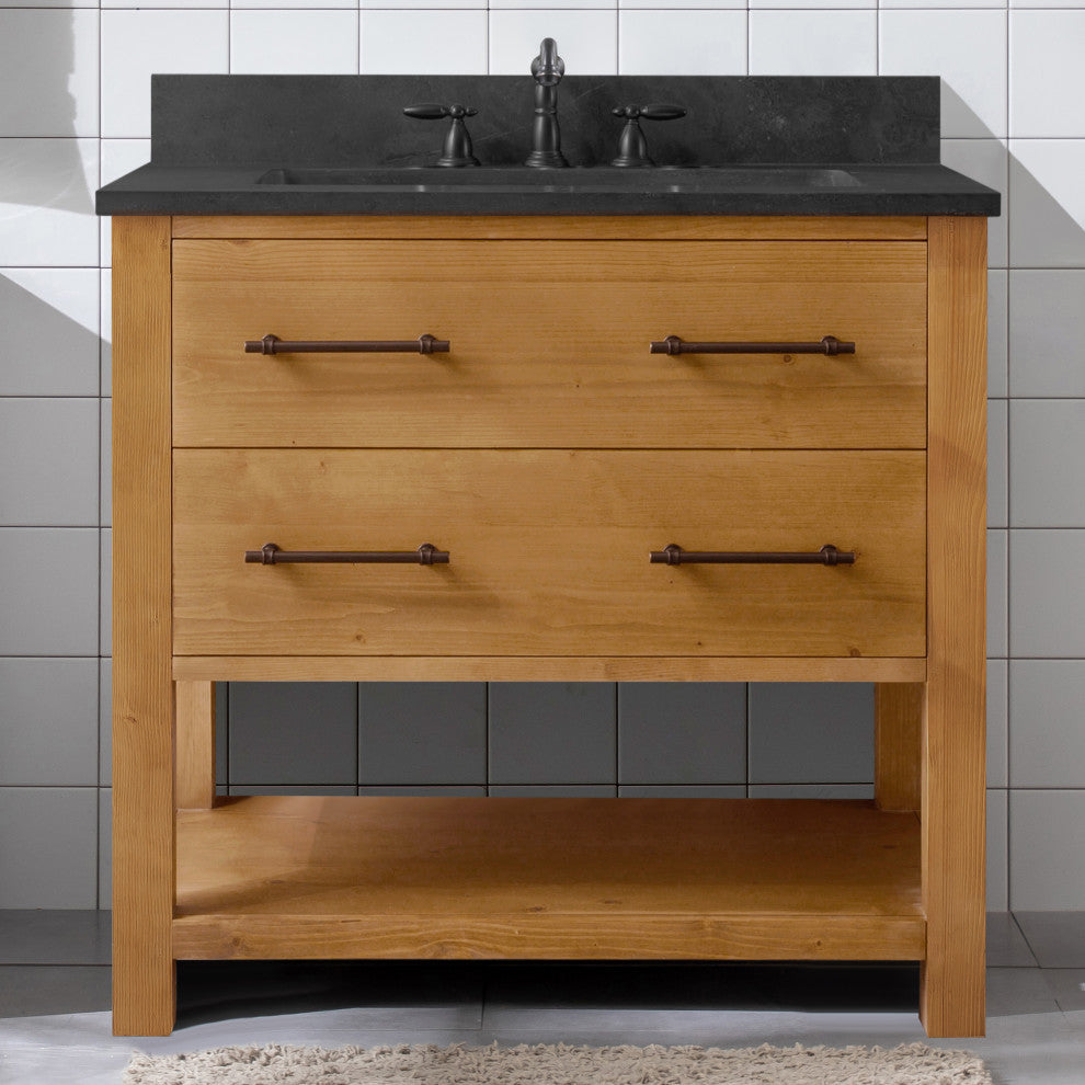 Windwood 36" Bathroom Vanity, Natural
