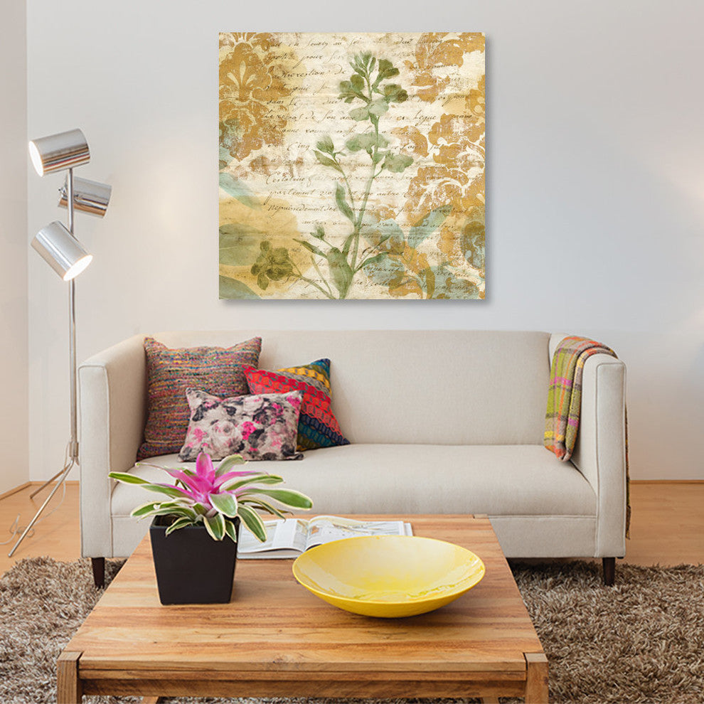 "Romance I" by Chris Donovan, Canvas Print, 37"x37"