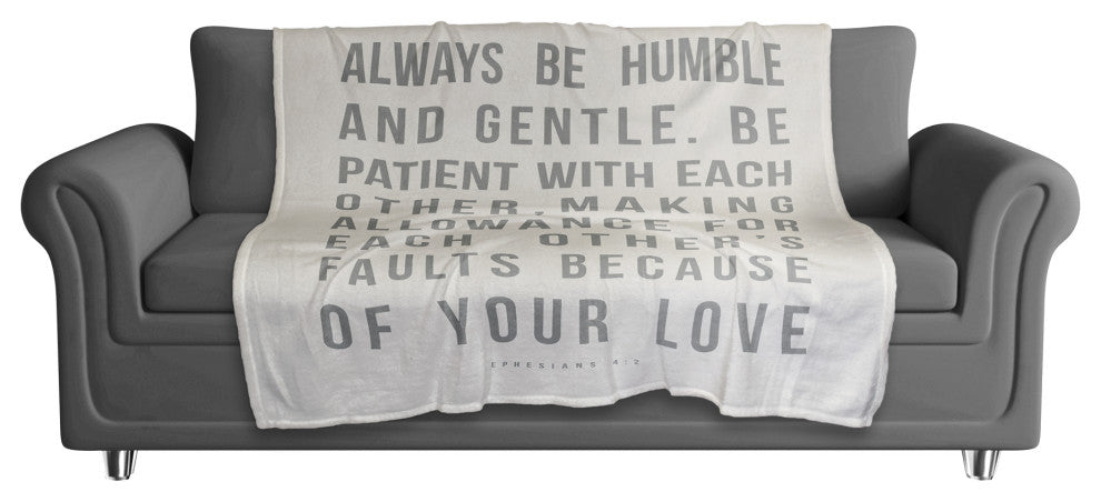 Always Be 50"x60" Coral Fleece Blanket