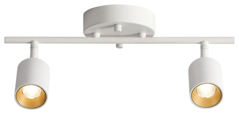 VidaLite Shura 2 Head LED Track Light, White
