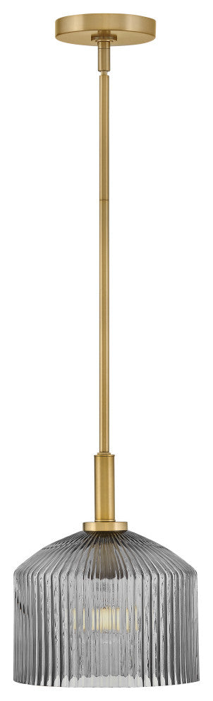 Lark Lisette Small Pendant, Lacquered Brass