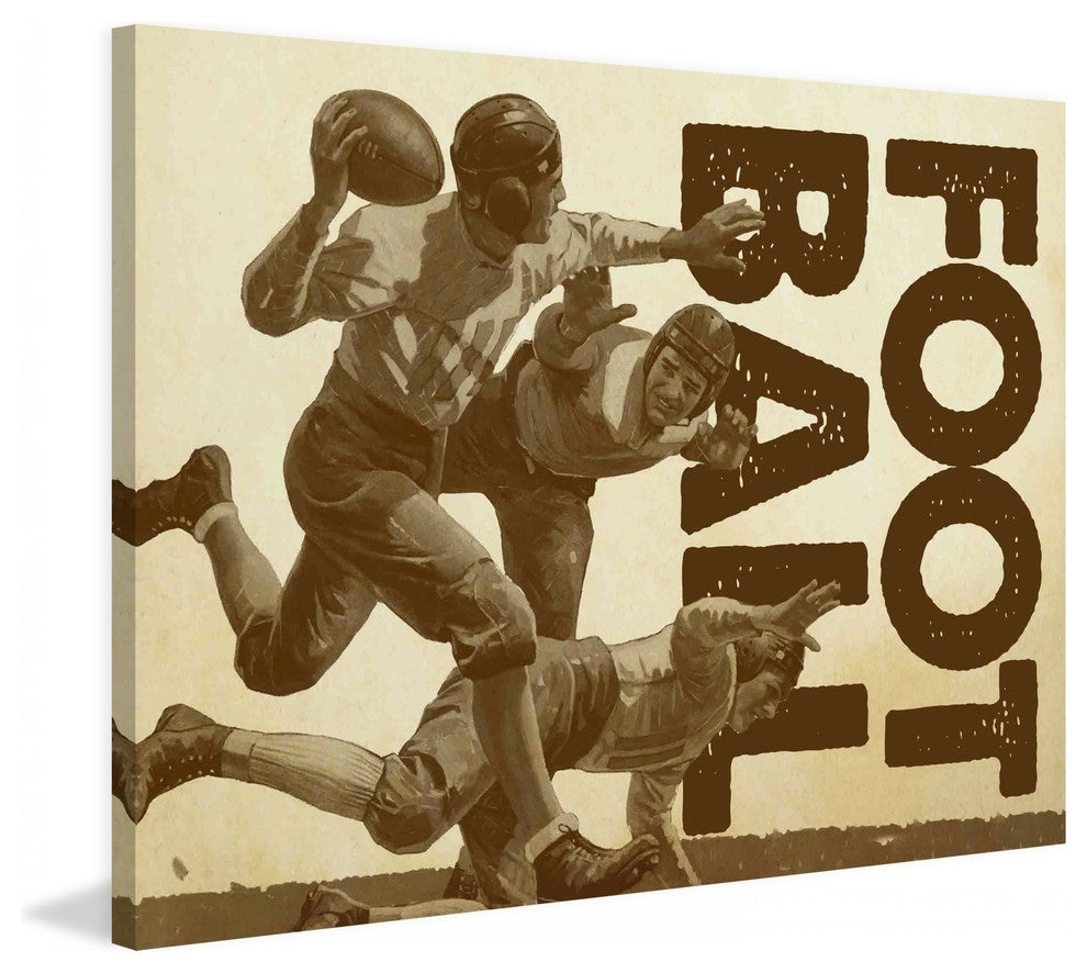 "Quarterback Pass Alternative Version 3" Artwork by Maurice Bower