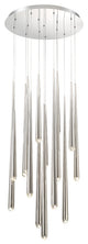 Cascade 15 Light Pendant, Polished Nickel