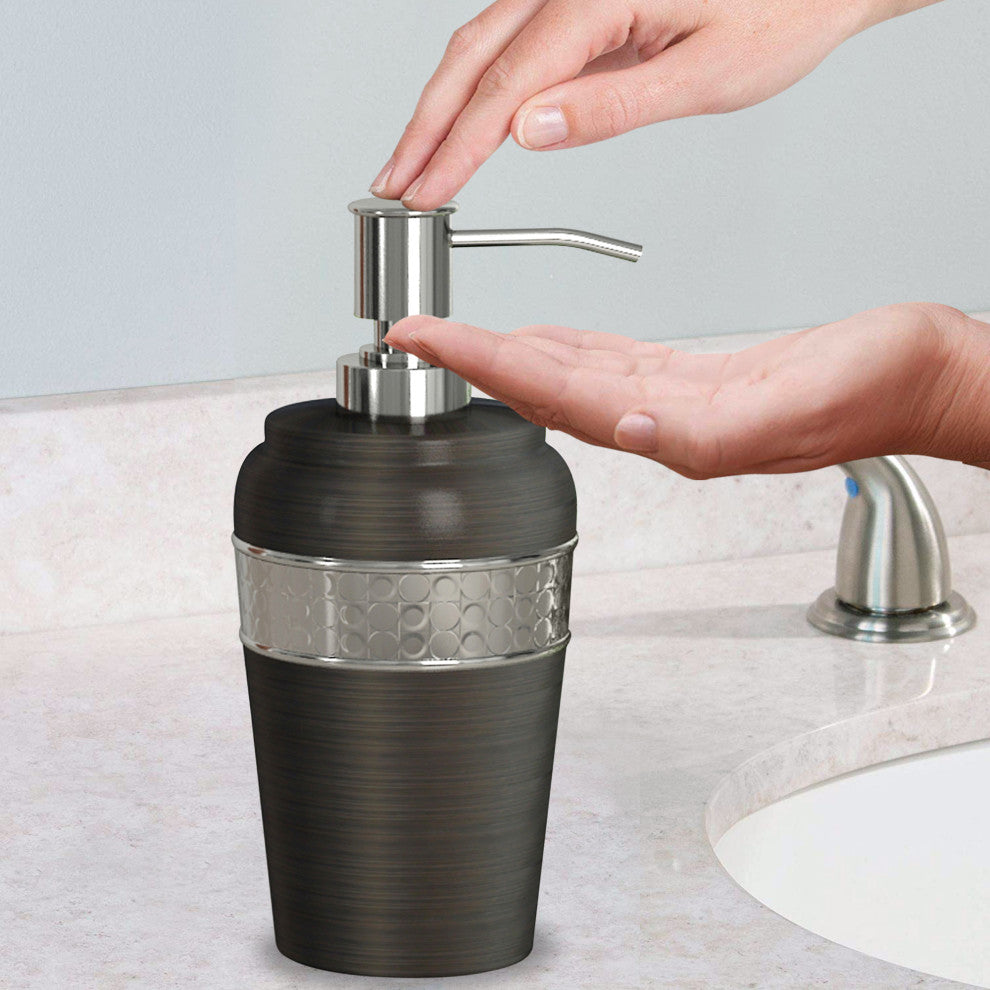 nu steel Flannel Mod Soap/ Lotion Pump
