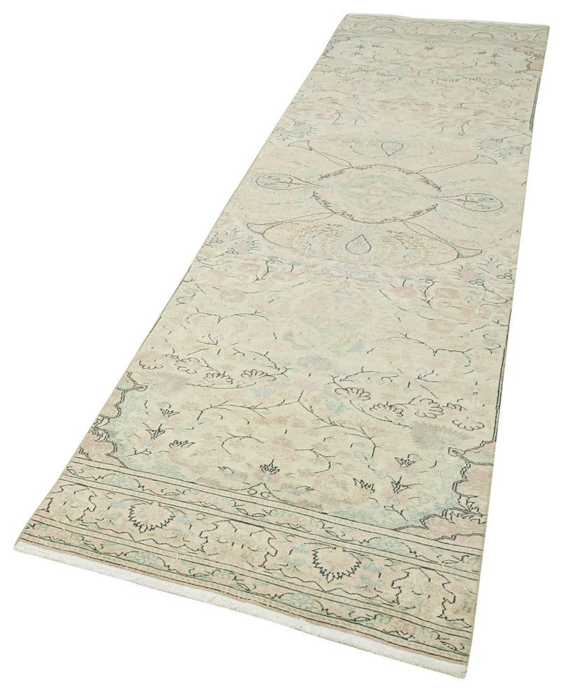 Rug N Carpet - Handmade Oriental 2' 7'' x 10' 0'' Unique Area Rug