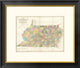 "Map of Virginia, Maryland and Delaware, 1839"  by David H. Burr, 26x22"