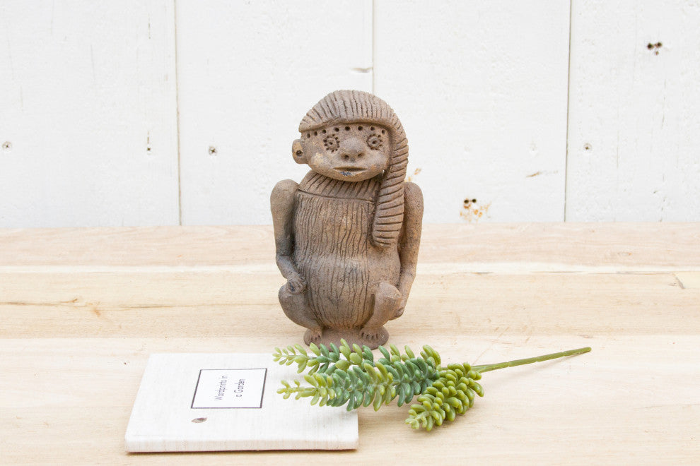 Pre-Columbian Style Clay Figure