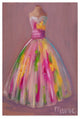 "Waiting To Be Worn Piyel" by Marnie Bourque, Canvas Art, 22"x32"