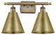Ballston Cone Bath Vanity Light, Antique Brass, Antique Brass