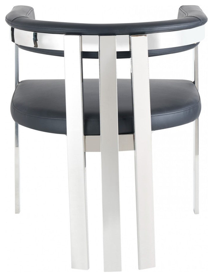 Black Silver Dining Chair