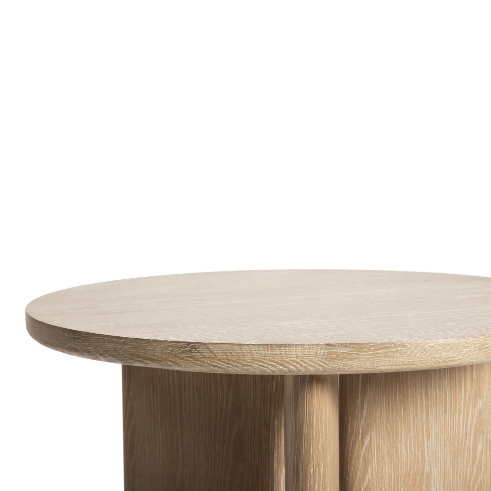 Infinity Solid Oak Coffee Table, Light Brown