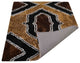 HAND TUFTED SHAG POLYESTER ECO-FRIENDLY AREA RUGS -  Multicolor, Geometric