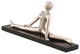 Discontinued Gymnist Statue 1 - Silver