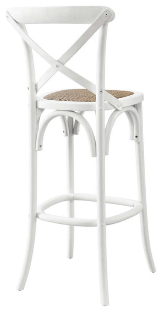 Gear Bar Stool, White