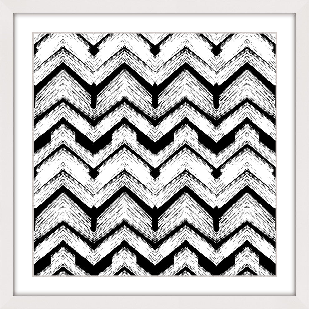 "Rooftops" Framed Art Print