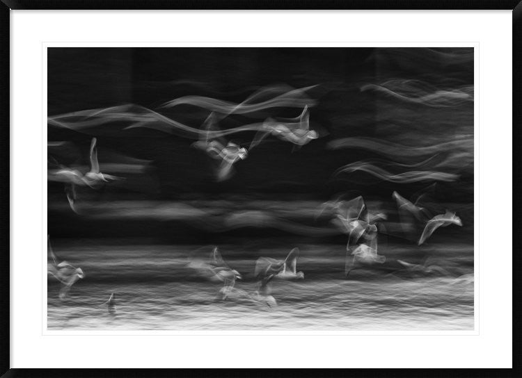 "The Boundary Between Reality And Fantasy"  by Ebrahim Bakhtari Bonab, 44x32"
