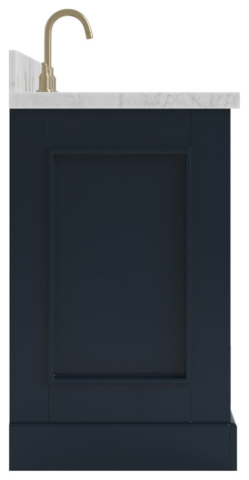 Ariel Stafford 37" Single Left Offset Rectangle Sink Bathroom Vanity