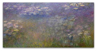 Monet 'Water Lillies 2' Canvas Art, 47 x 24