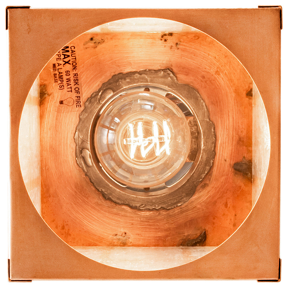 6 Square Hudson Welcome Lantern Flushmount