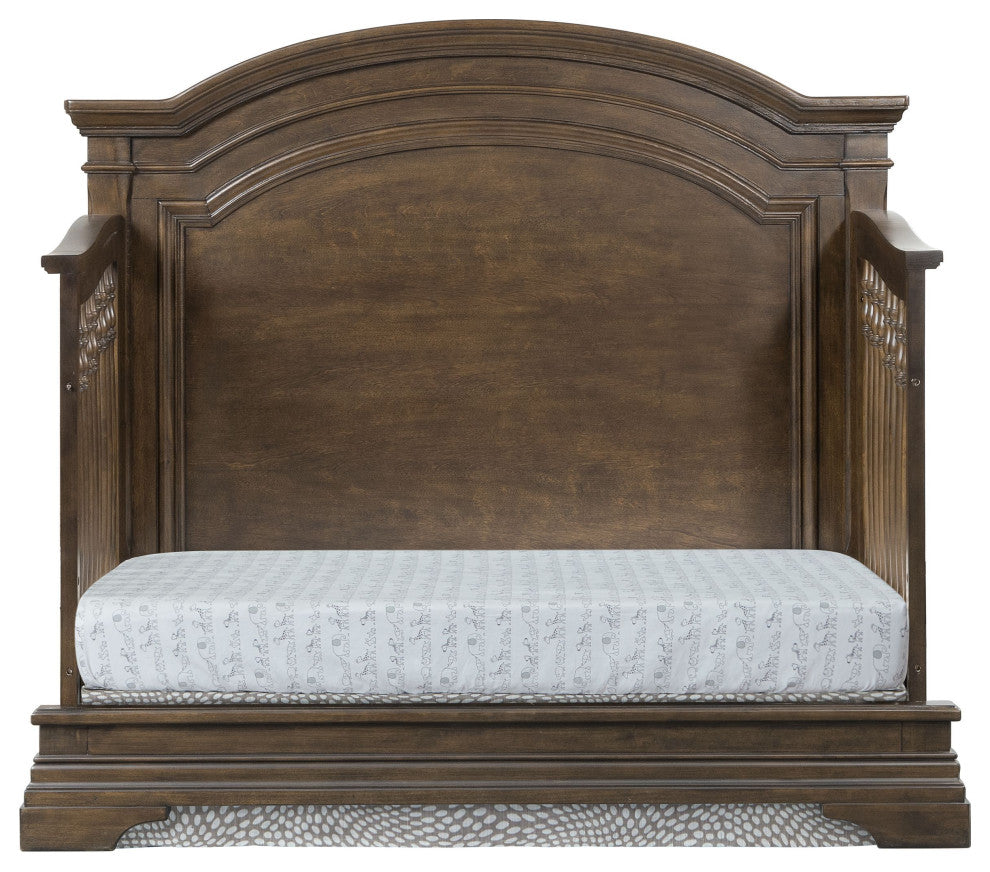 Olivia 60"W Wood Convertible Crib, Rosewood