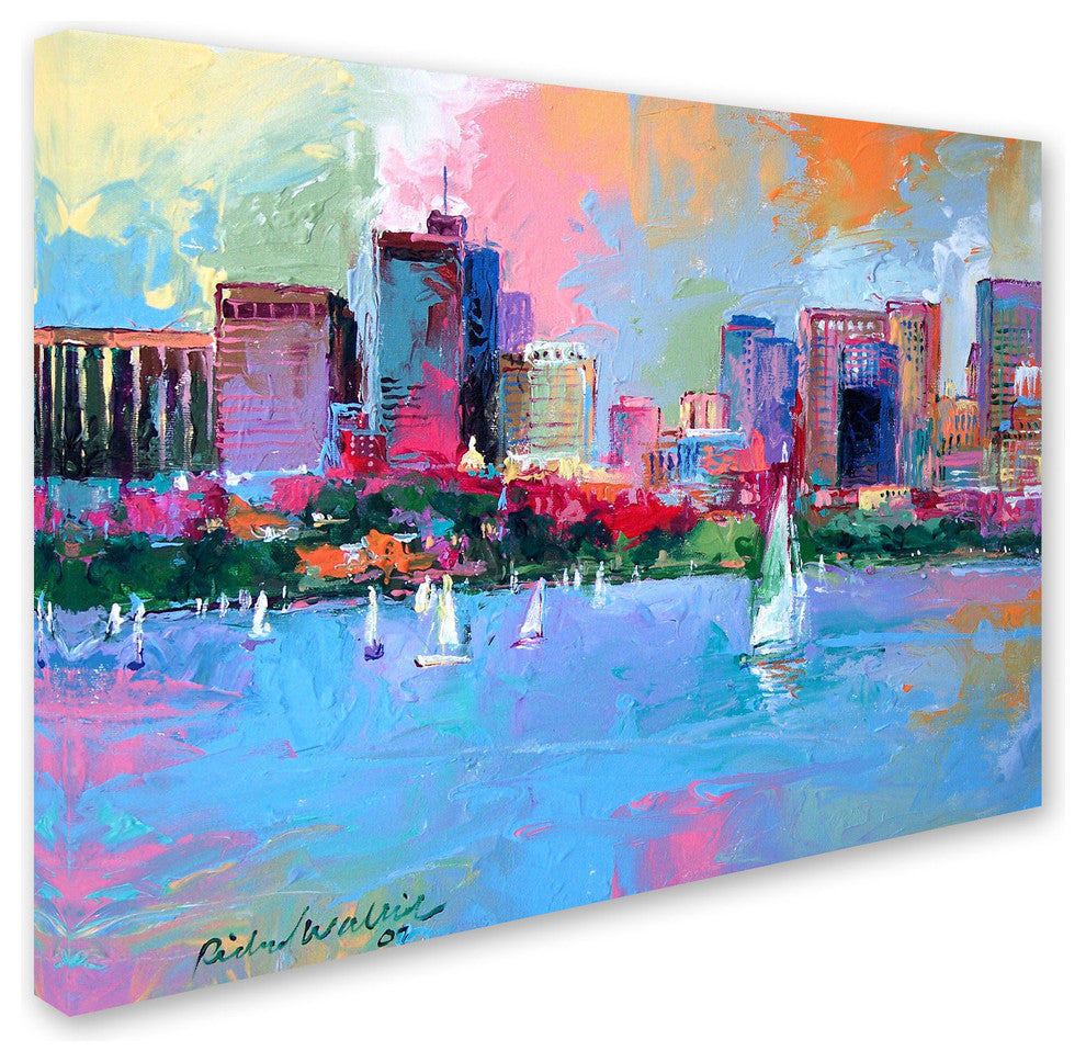 'Boston 3' Canvas Art by Richard Wallich