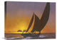 "Sails In The Sunset" Artwork, 20" x 16"