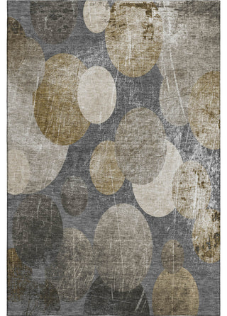 Premium Machine Washable Mayfield AMF556 Brown 9' x 12' Rug