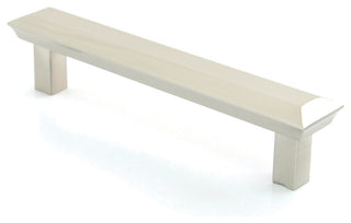 4" Beveled Pull, Satin Nickel