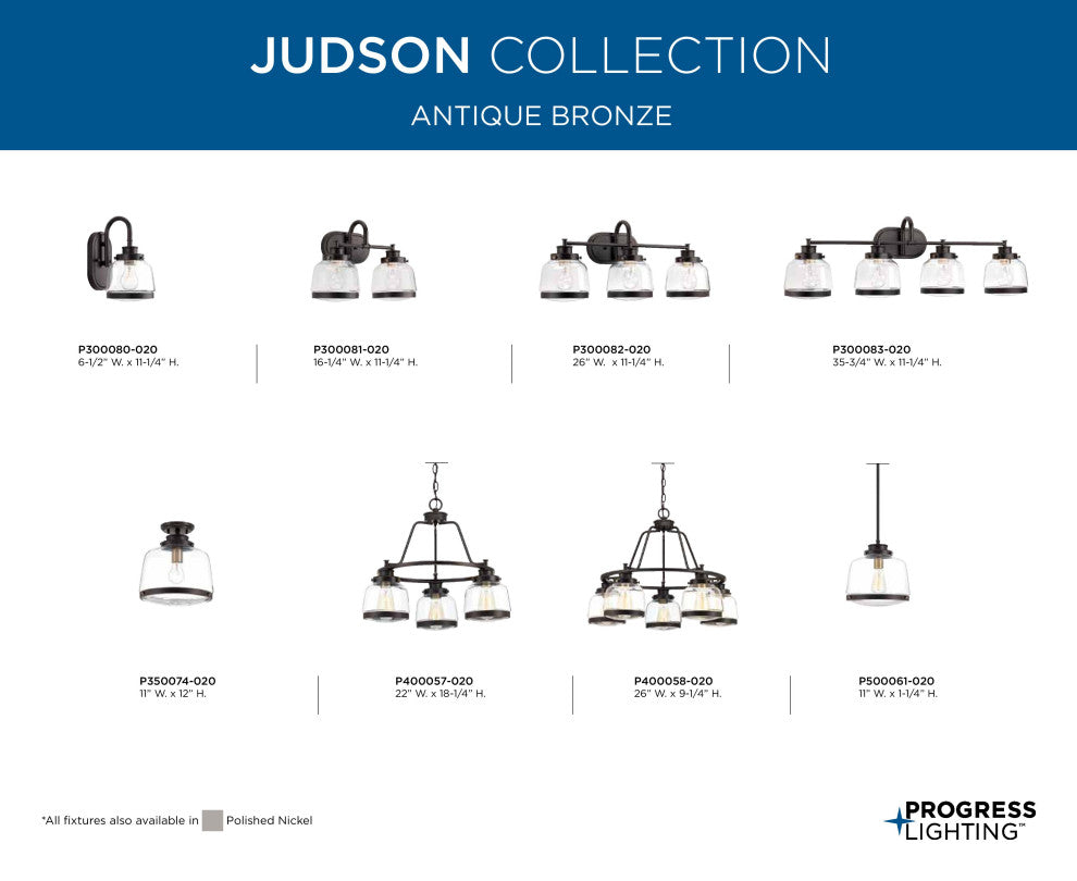 Judson 1-Light Bath