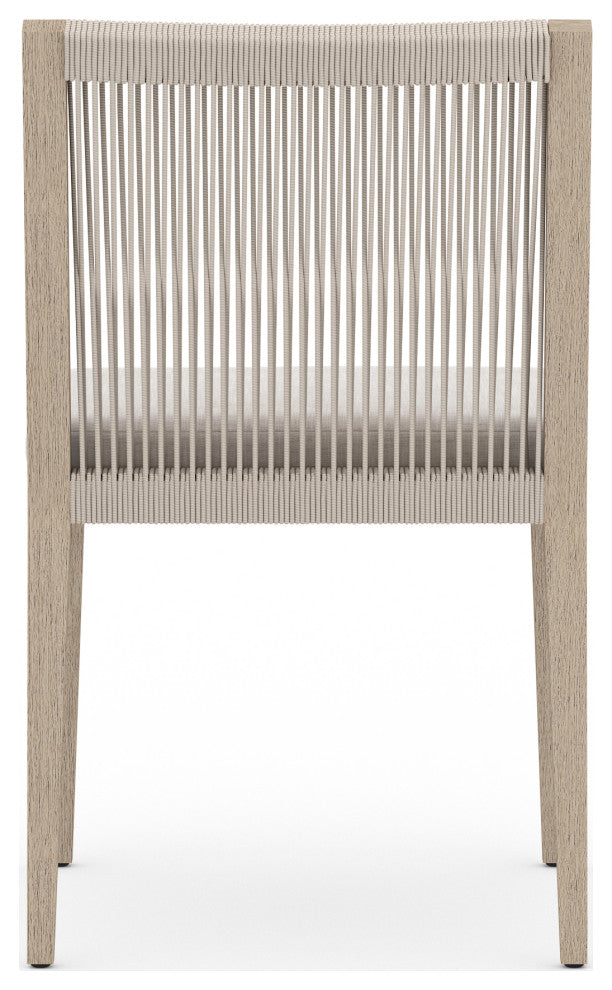 Sherwood Outdoor Dining Chair-Brwn/Stone
