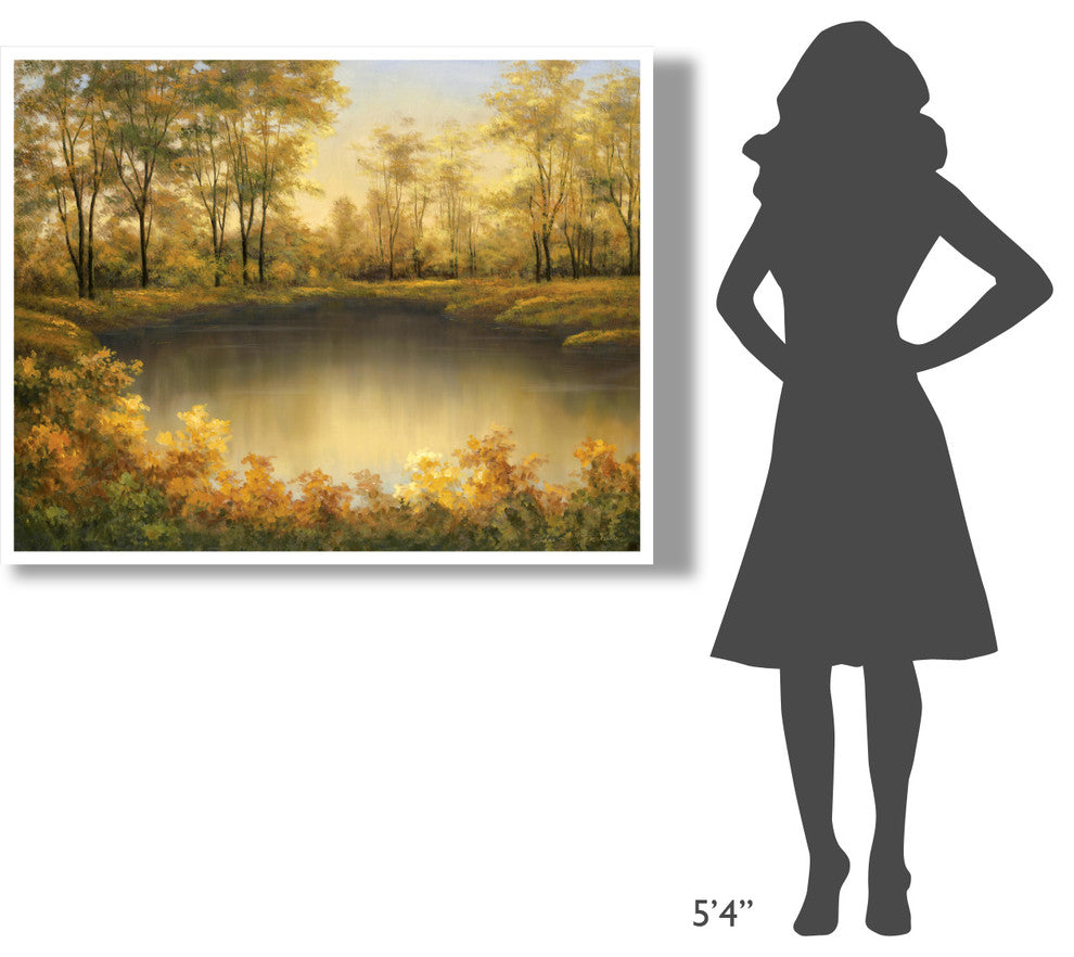 "Autumn's Song" Digital Paper Print by Diane Romanello, 50"x38"