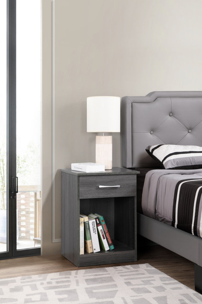 Rta Nightstand, Gray