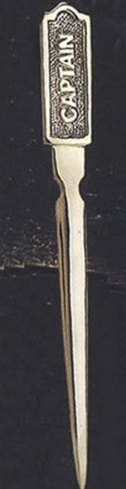 Brass Captain Letter Opener