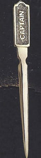 Brass Captain Letter Opener