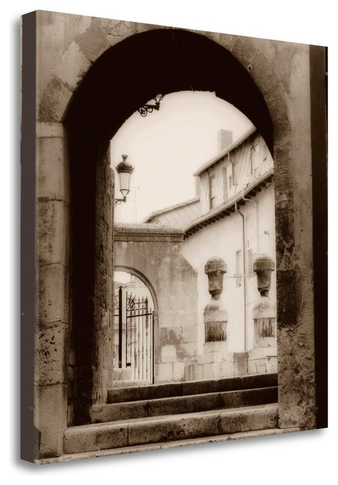 "Courtyard In Burgos" By Alan Blaustein, Giclee Print on Gallery Wrap Canvas