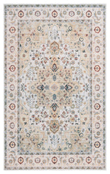 Safavieh Arizona Machine-Washable Collection ARZ126 Rug, Light Green/Beige, 8'x10'