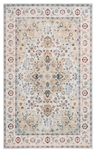 Safavieh Arizona Machine-Washable Collection ARZ126 Rug, Light Green/Beige, 8'x10'
