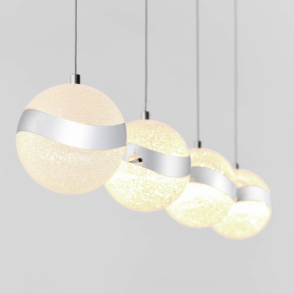 Artika Wavey 4-Light Pendant Light Fixture