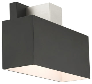 Black Contemporary, Refined Outdoor Wall Sconce