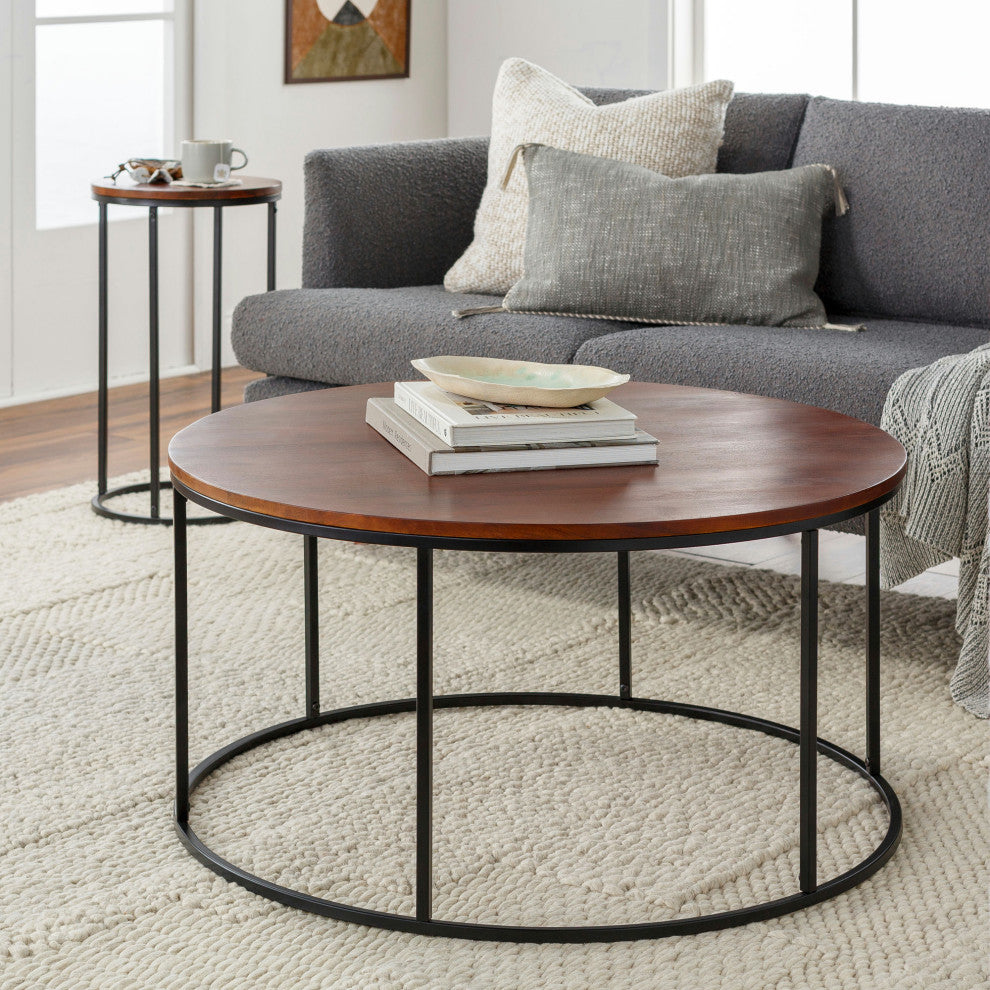 Surya Aryaa Yaa-005 Coffee Table 18"Hx36"Wx36"D
