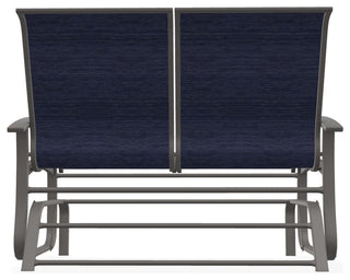Belle Isle Sling 2-Seat Glider, Collect Indigo/Warm Gray