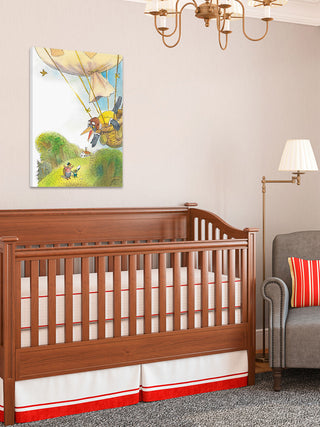 "Fly Away" Painting Print on Canvas by Curtis