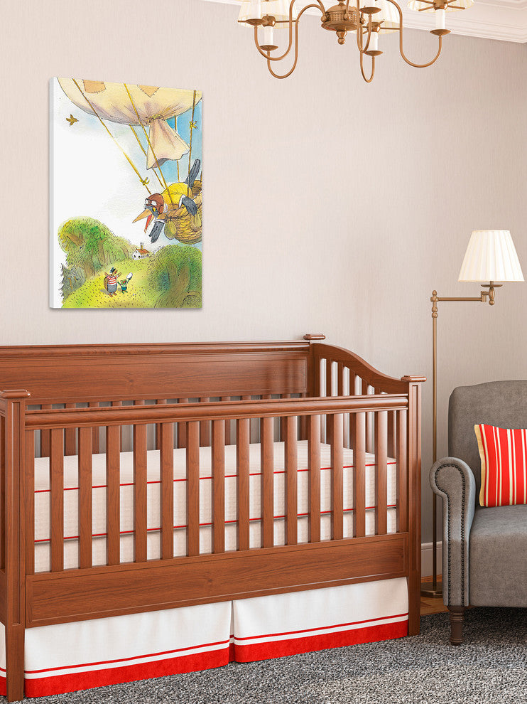 "Fly Away" Painting Print on Canvas by Curtis