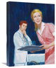"Hospital Romance" Stretched Canvas Giclee by Mort Kunstler, 17"x22"