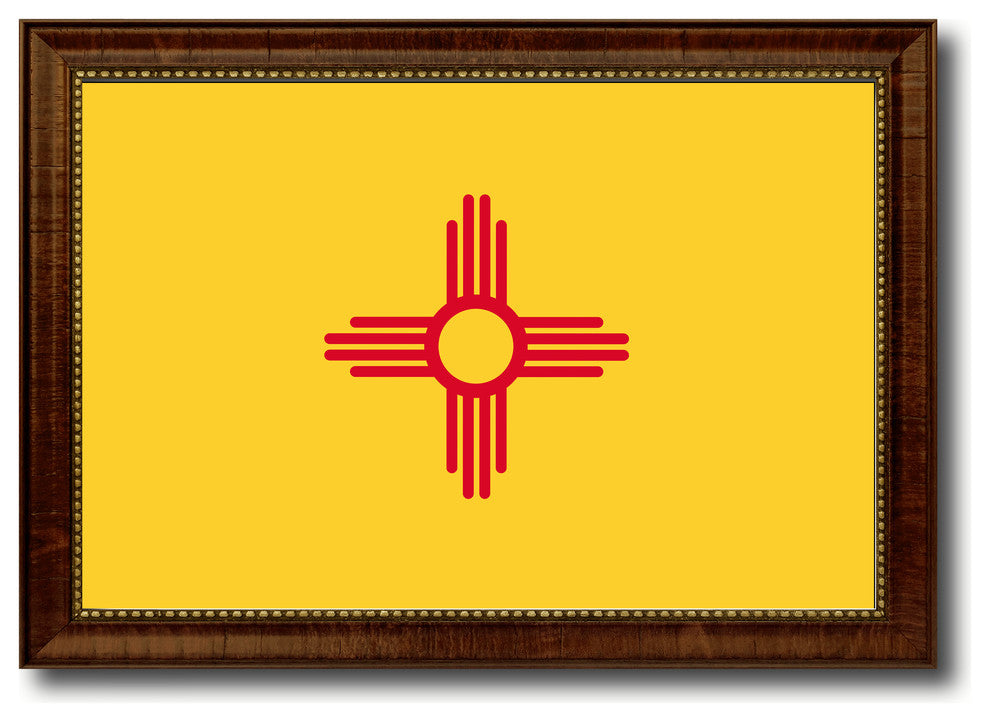 New Mexico State Flag Canvas Print, 19"x27"