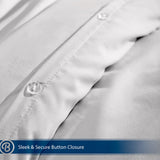 Bare Home Microfiber Duvet Insert & Duvet Cover Set, White, Twin/Twin Xl