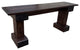 Red Mahogany Wyoming Bench, 72 Inches