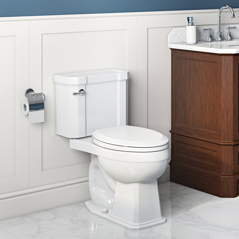 St. Thomas by Icera Richmond 2P Elongated Toilet, White